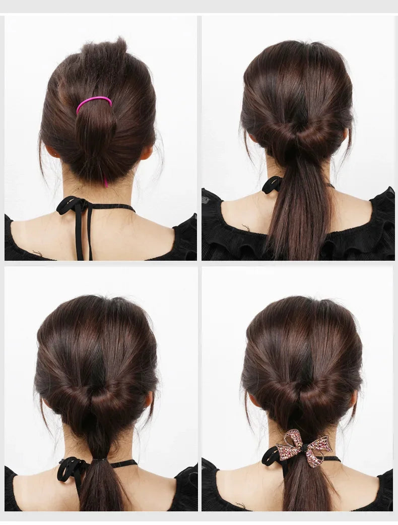 2-Piece Topsy Tail Hair Braid Maker & Ponytail Styling Tool
