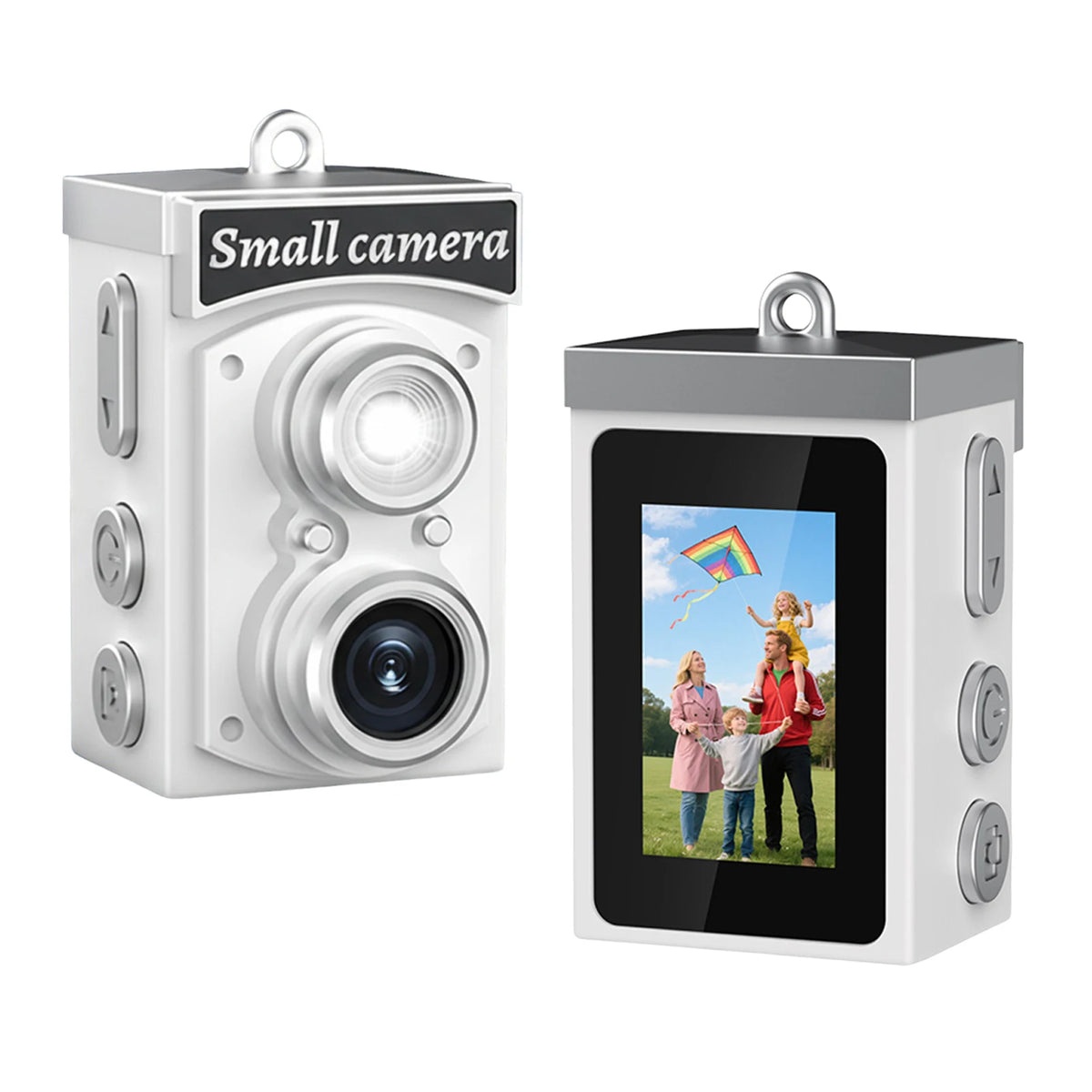 Retro 1080P HD Mini Camera with Flash & 1.14" Screen | 8.6MP