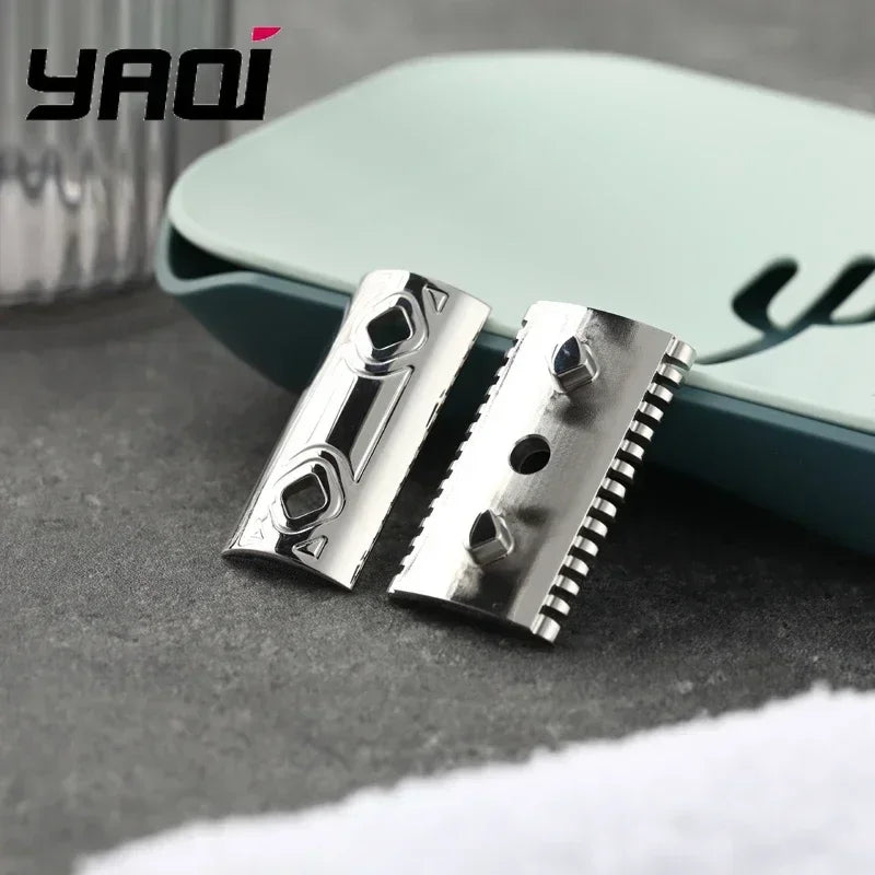 YAQI Harlequin 316 Stainless Steel Safety Razor Head 0.90mm
