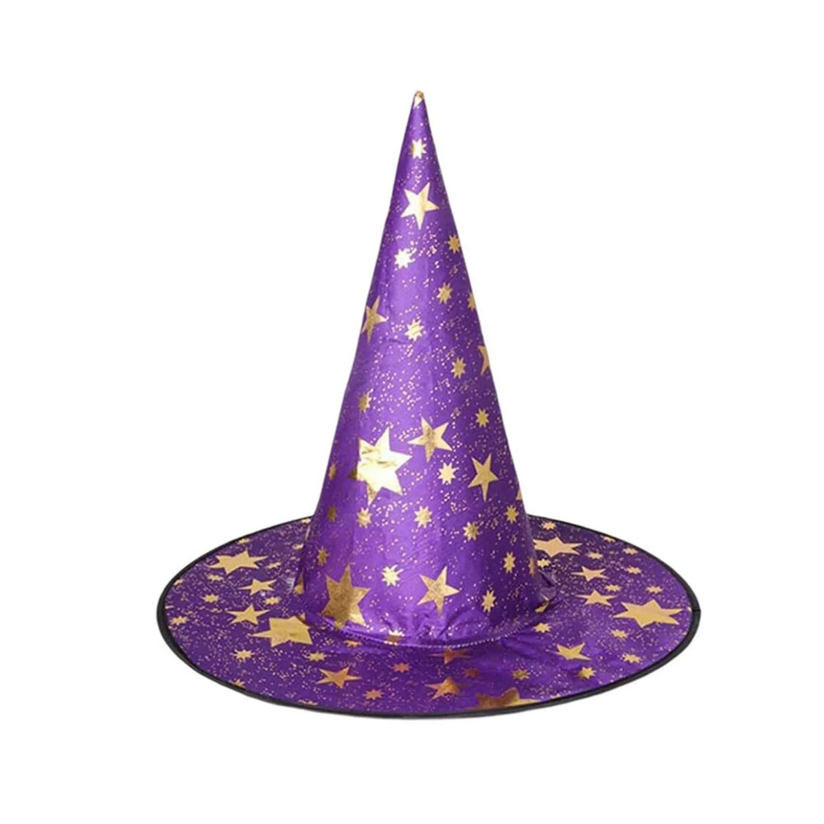 Halloween Witch Wizard Hat – Bronzing Pentagram Kids & Adults