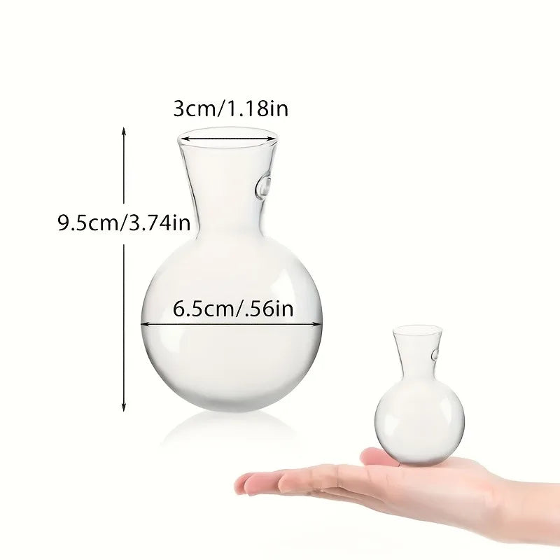 4-Pack Window Suction Cup Plant Propagation Station Vases