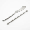 Stainless Steel Makeup Spatula & Skincare Tool – 1 or 2 Pcs