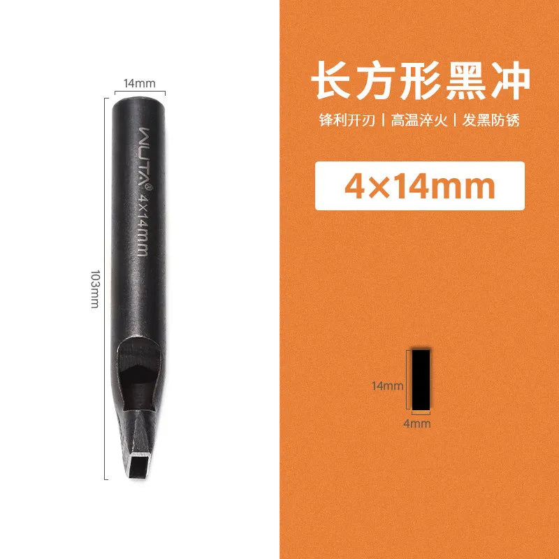 WUTA Rectangular Leather Belt Punch – DIY Manual Strap Tool