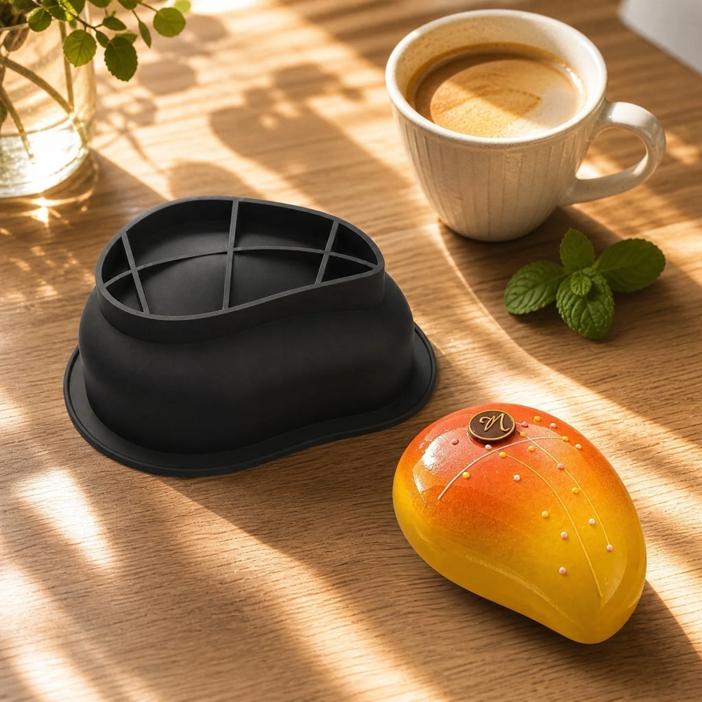 Mango Silicone Mousse Cake Mould – Food Grade Baking Tool