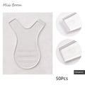 50pcs Y-Shape Eyelash Comb Brush – Lash Separator & Styling Tool