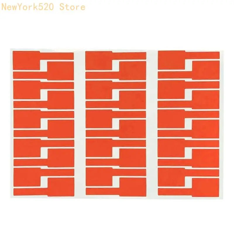 30-Pc Waterproof Cable Labels – Laser Print & Handwrite