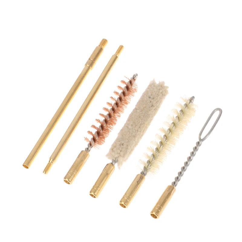 7-Pc Pocket Pistol Cleaning Kit – .38 / .357 / 9MM | VIBE