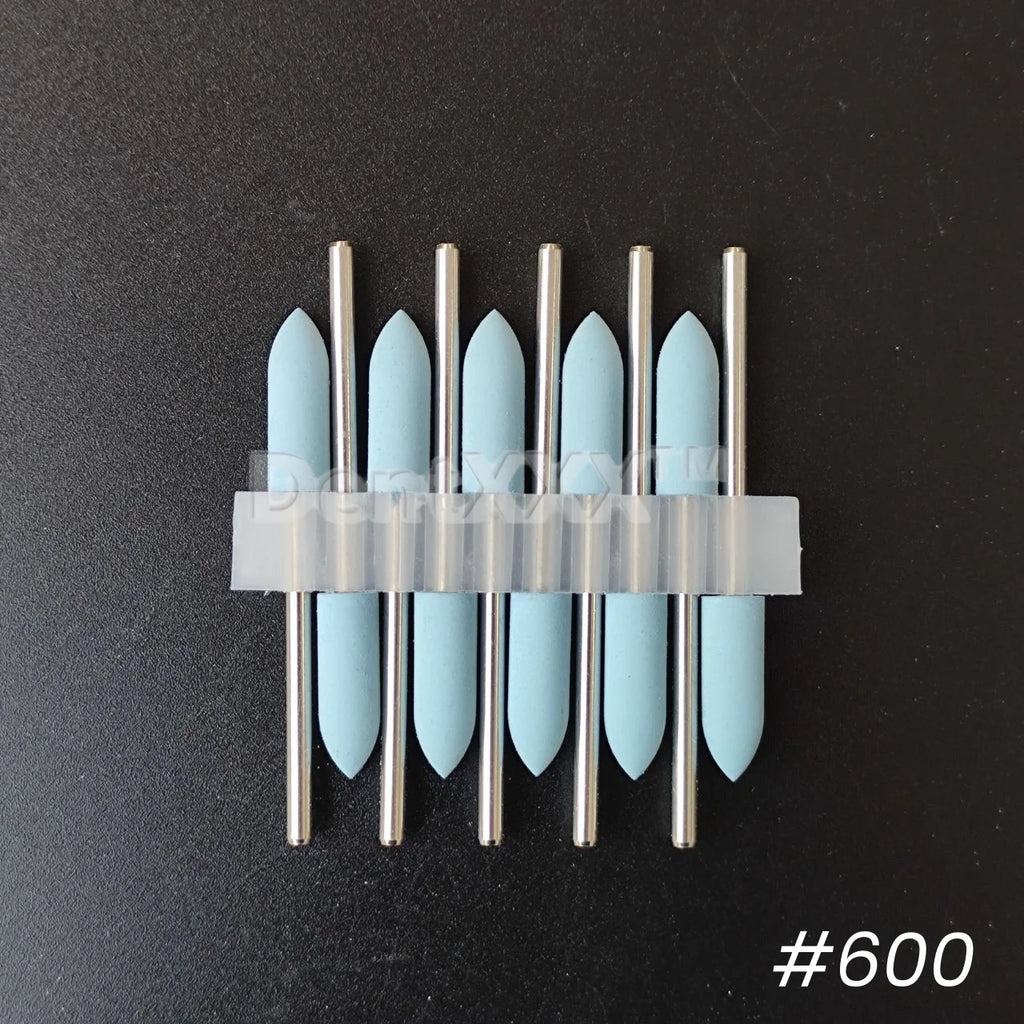 Silicone Nail Grinding Bits 7 Grits – Cylindrical Pointed Polisher