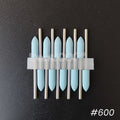 Silicone Nail Grinding Bits 7 Grits – Cylindrical Pointed Polisher