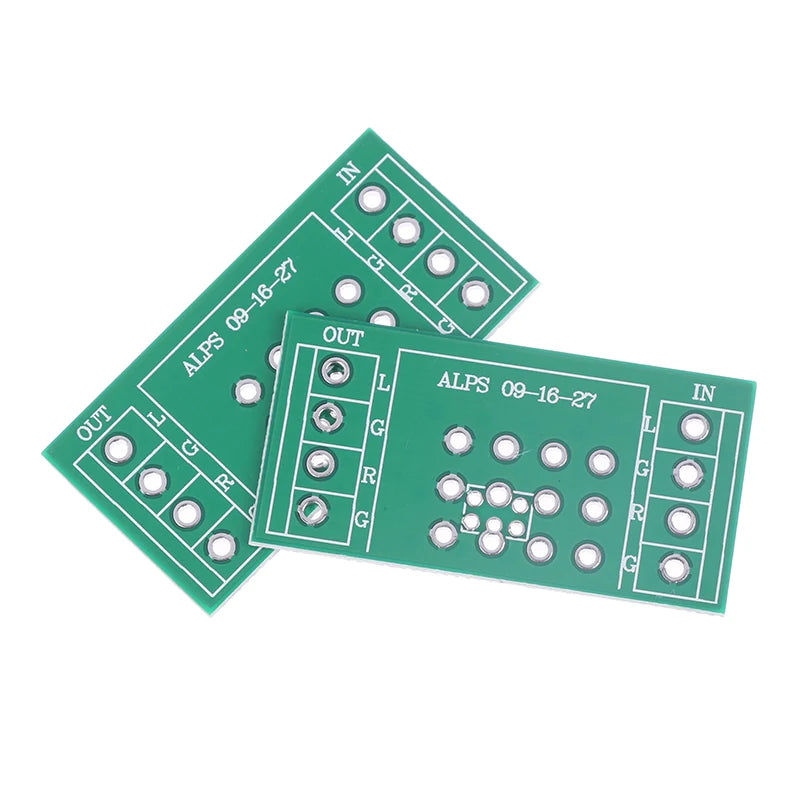 2PCS Potentiometer PCB Board for ALPS 09 16 27 Type Amplifier