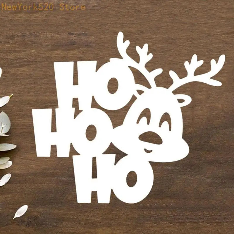 Christmas Ho Ho Ho Metal Cutting Die Stencil for Scrapbooking
