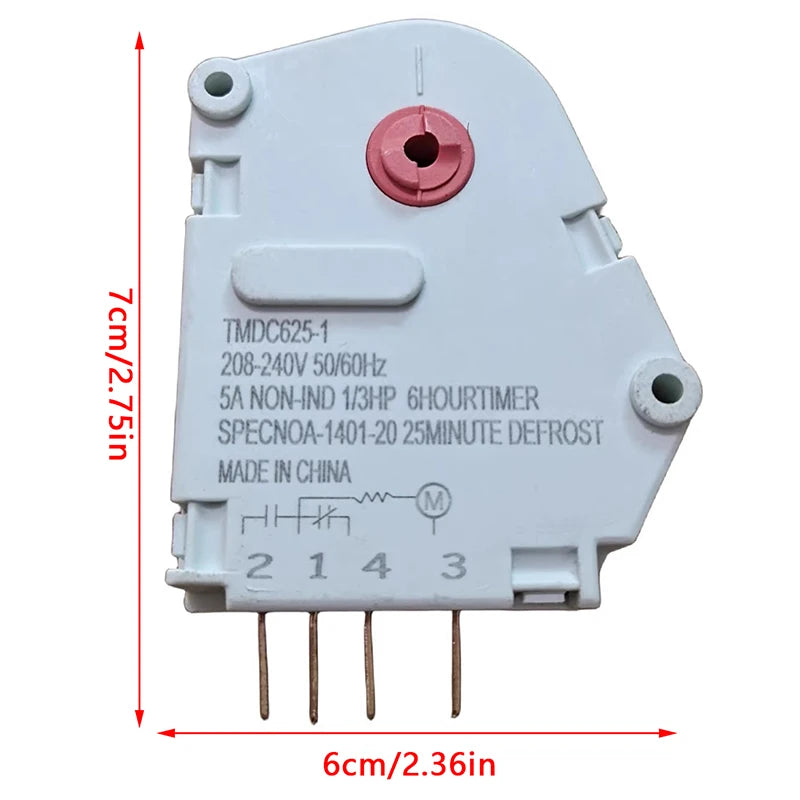 Refrigerator Defrost Timer Controller TMDC 625-1 807-2