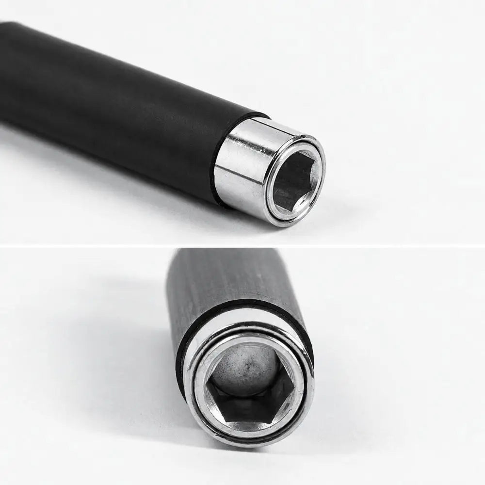 2-Pack Telescopic 1/4" Hex Drill Bit Extension & Screw Bit Holder