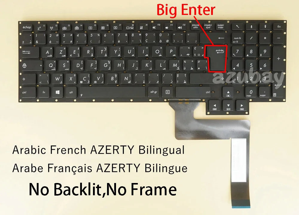 AZUBAY Replacement Keyboard for Asus ROG G750JS G750JW G750JX