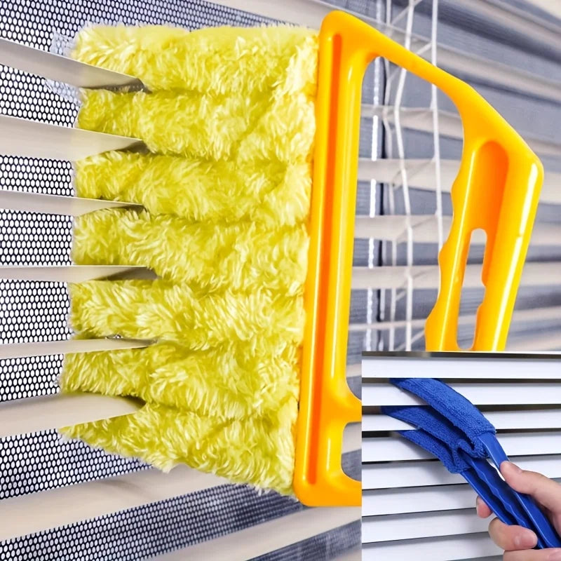 Microfiber Blind Cleaner Kit with Crevice Brush | Reusable