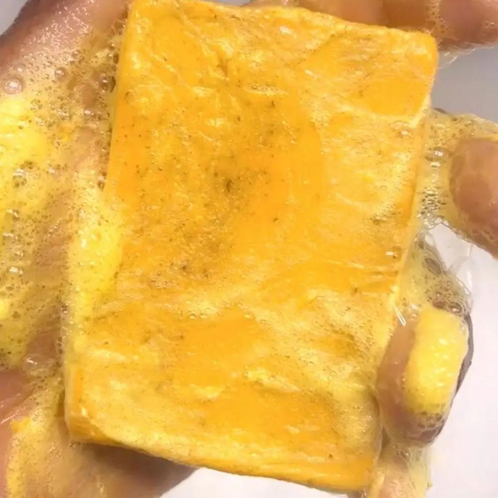 Organic Lemon Turmeric Kojic Acid Brightening Soap 1/3/5 Pcs