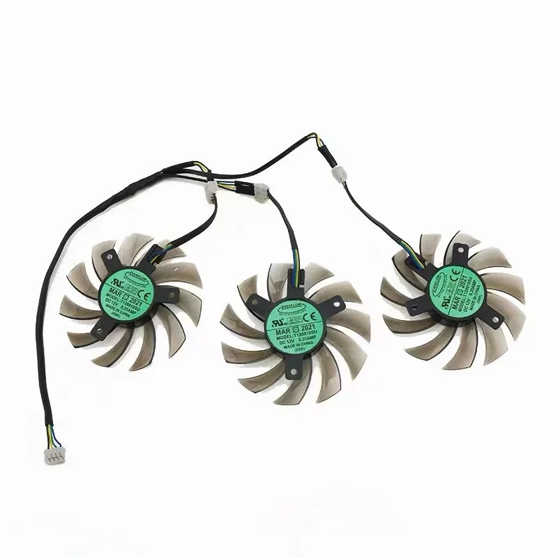 75MM T128010SU GPU Fan for Gigabyte GTX 670 680 1080 Ti