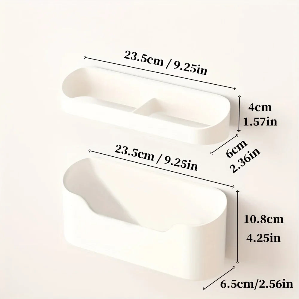 Wall Mounted Umbrella Holder with Drip Tray – 2-Piece Set