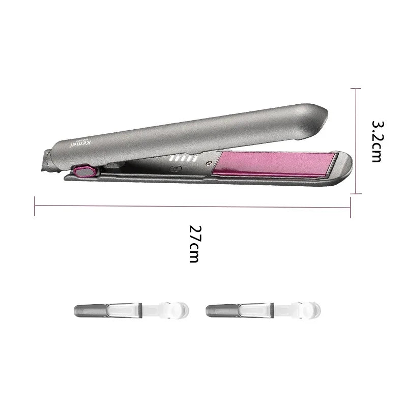 Kemei KM-2851 Ceramic Flat Iron – Professional Hair Straightener