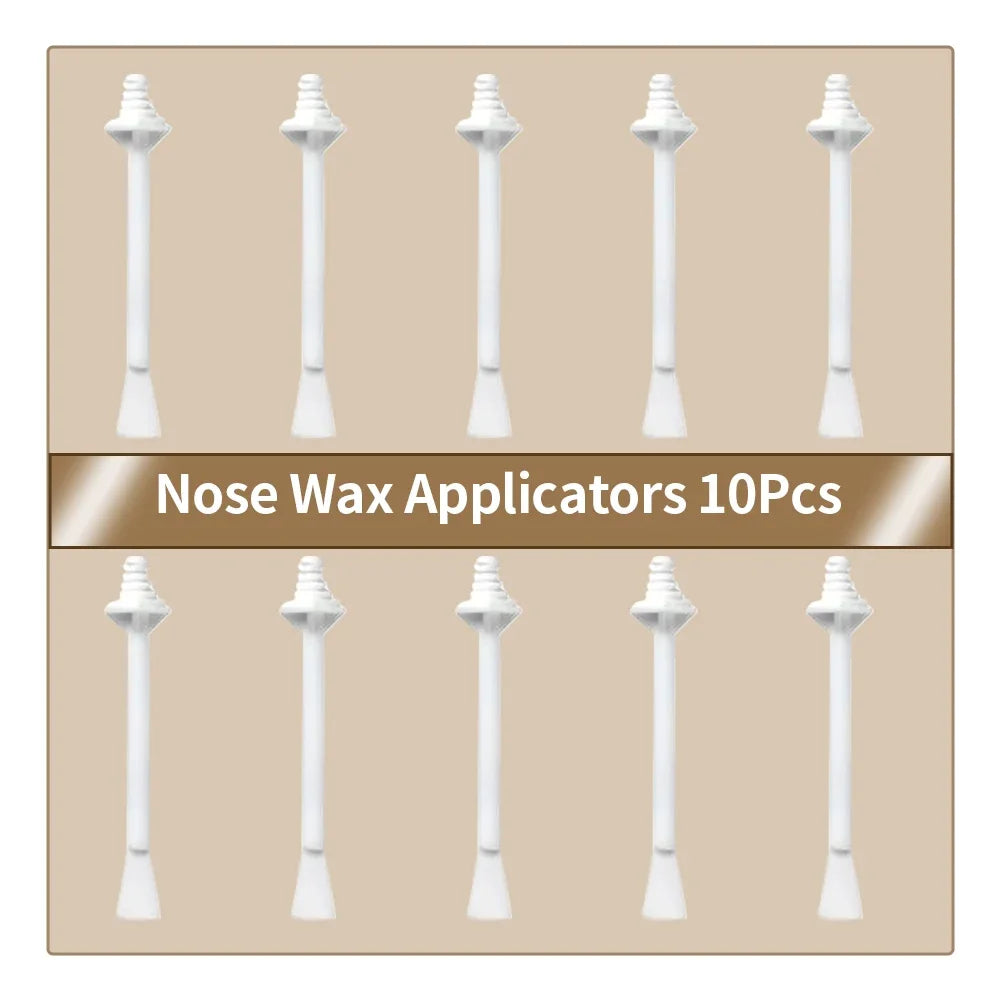 Nose Wax Applicator Sticks 100/10PCS | Beeswax Hair Removal