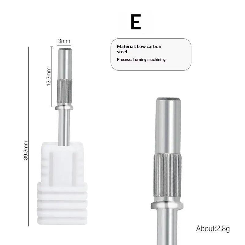 Stainless Steel Mandrel Bit for Nail Sanding Bands | 1 Pc