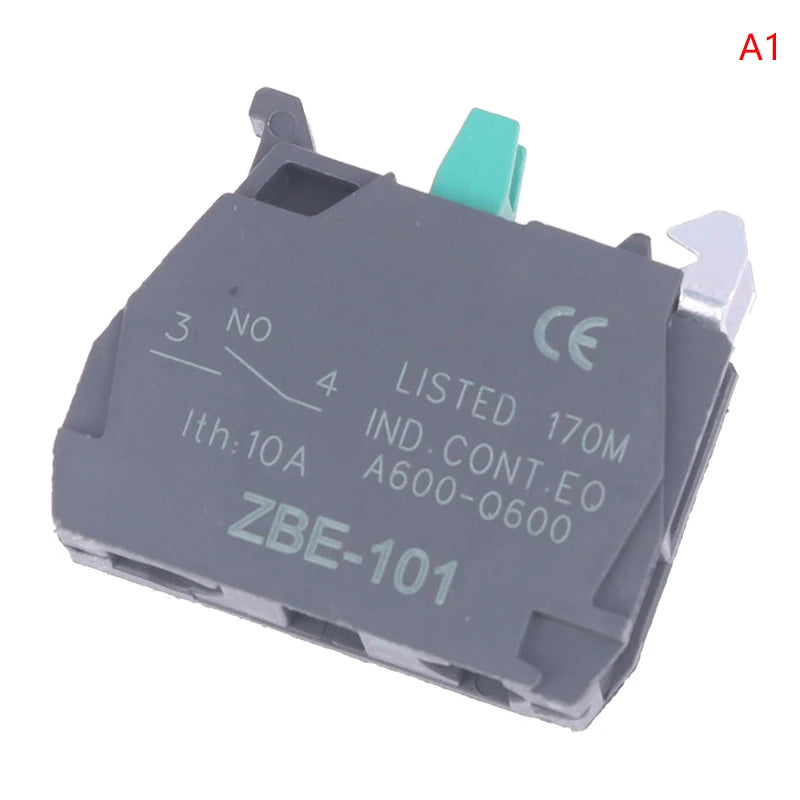 XB4 XB5 Flame-Retardant Contact Base ZBE-101 NO ZBE-102 NC