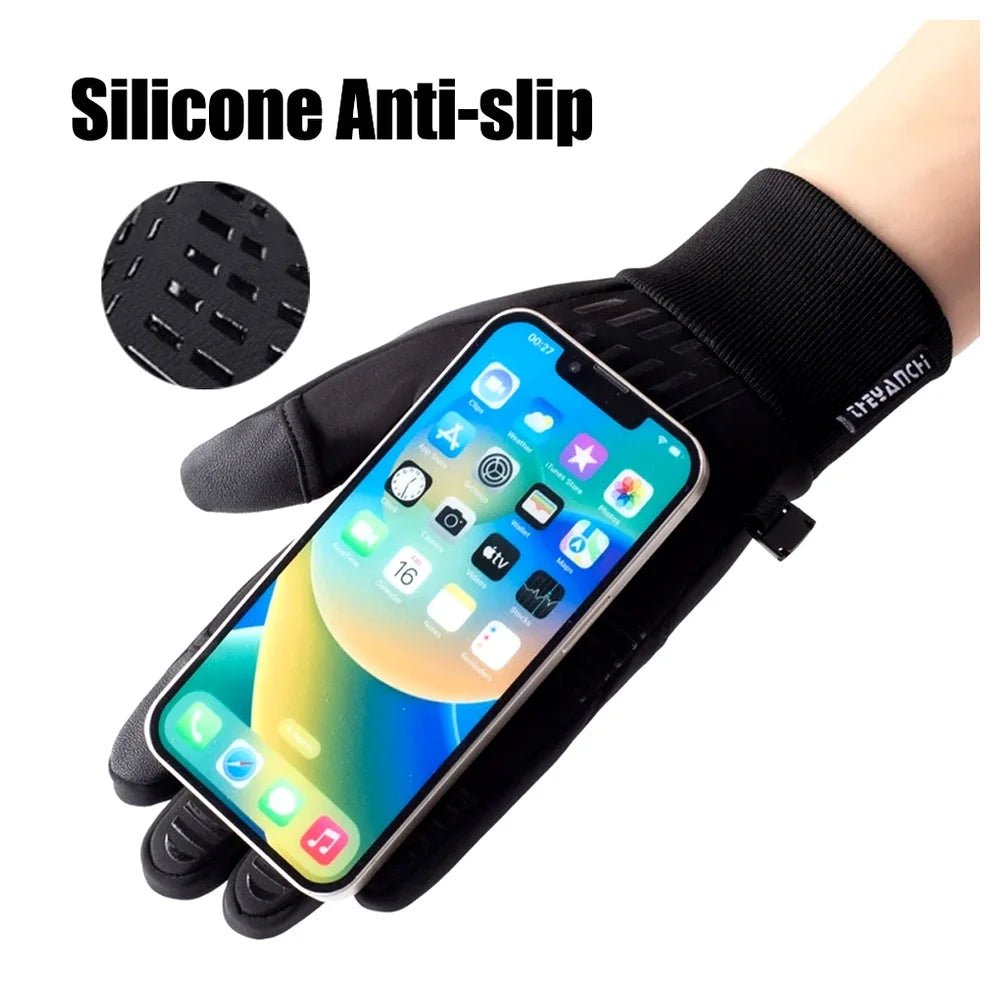 Windproof Waterproof Flip Touch Screen Winter Gloves – Unisex