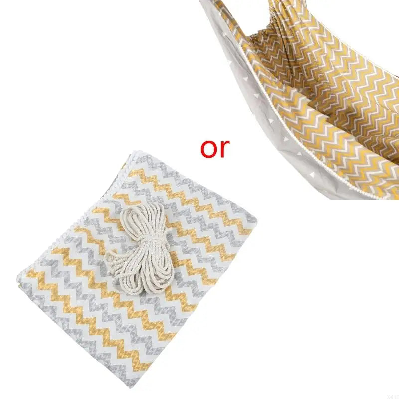 Kids Cotton Hammock Swing Chair – Indoor & Outdoor Hanging Basket