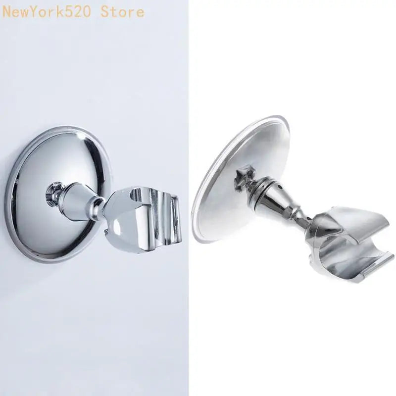 360° Adjustable Suction Cup Shower Head Holder – No Drilling