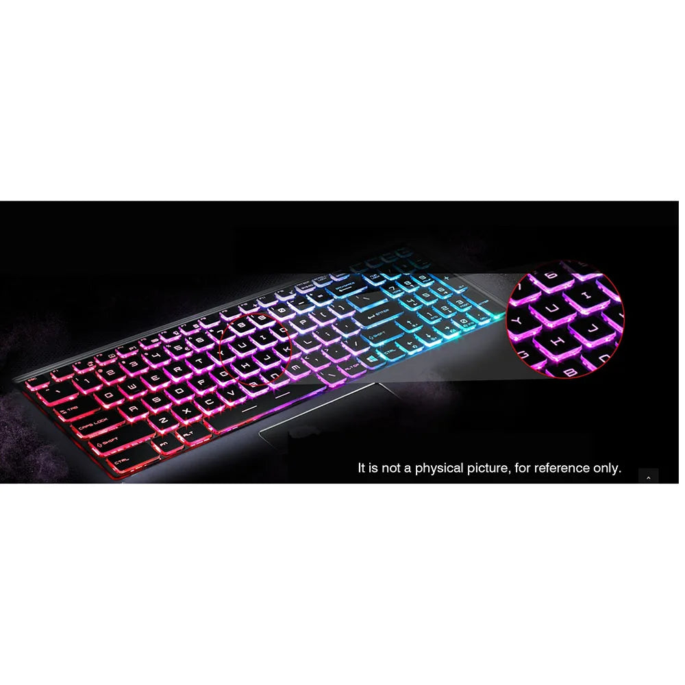 AZUBAY 24-Zone RGB Keyboard for MSI Pulse A17 AI+ Laptop
