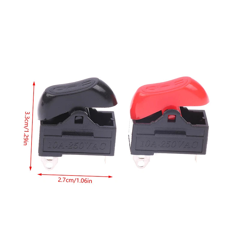 4-Pack Hair Dryer Rocker Switch 3-Position ON/OFF Replacement