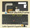 Lenovo ThinkPad T460P T470P Backlit Keyboard with Frame – AZUBAY