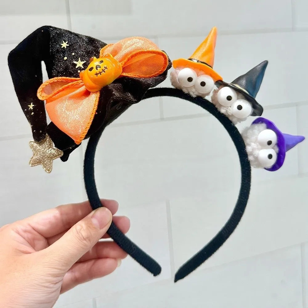 Halloween Headband Ghost Pumpkin Witch Hat Costume Accessory