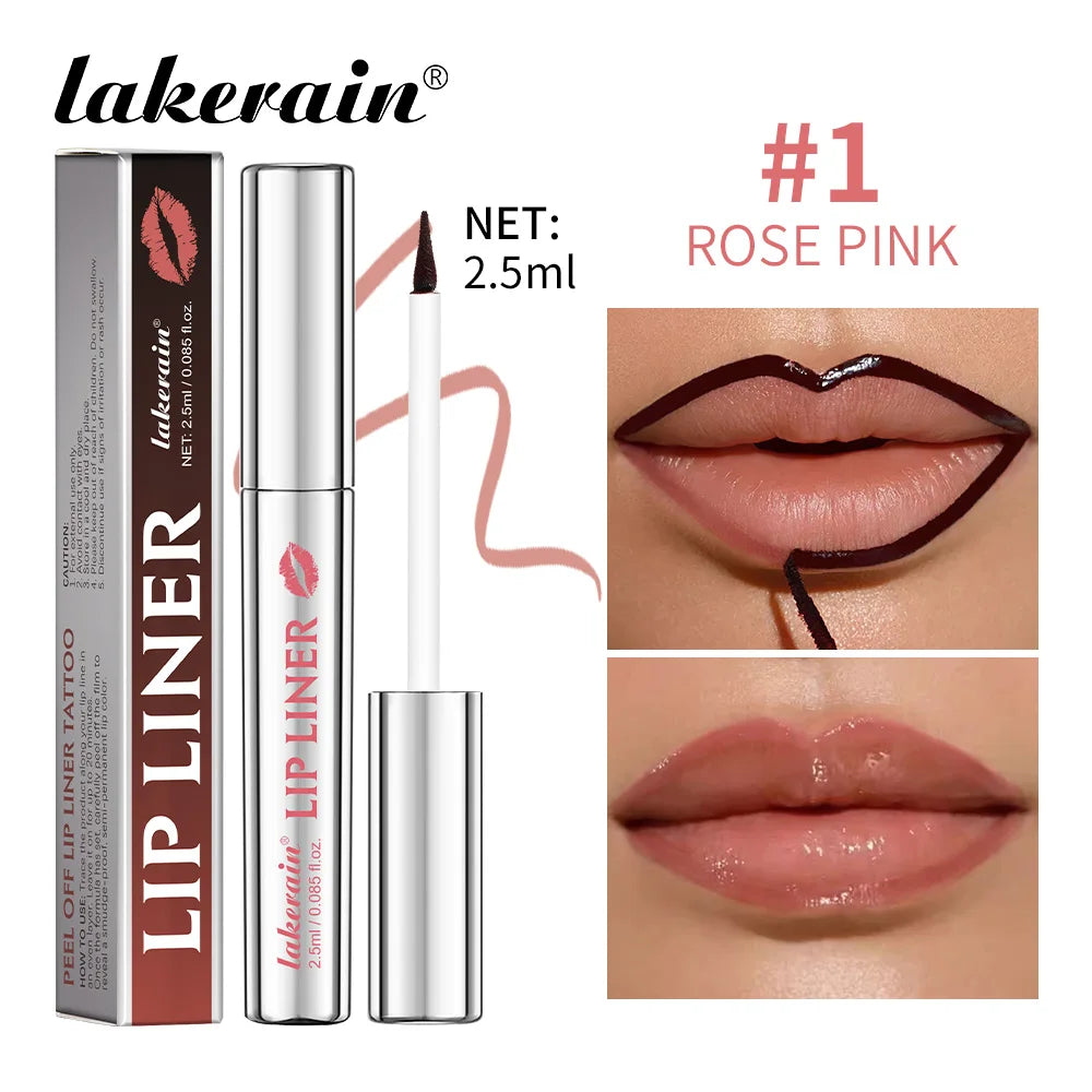Peel Off Lip Liner Tattoo – Matte Waterproof Long-Lasting Stain