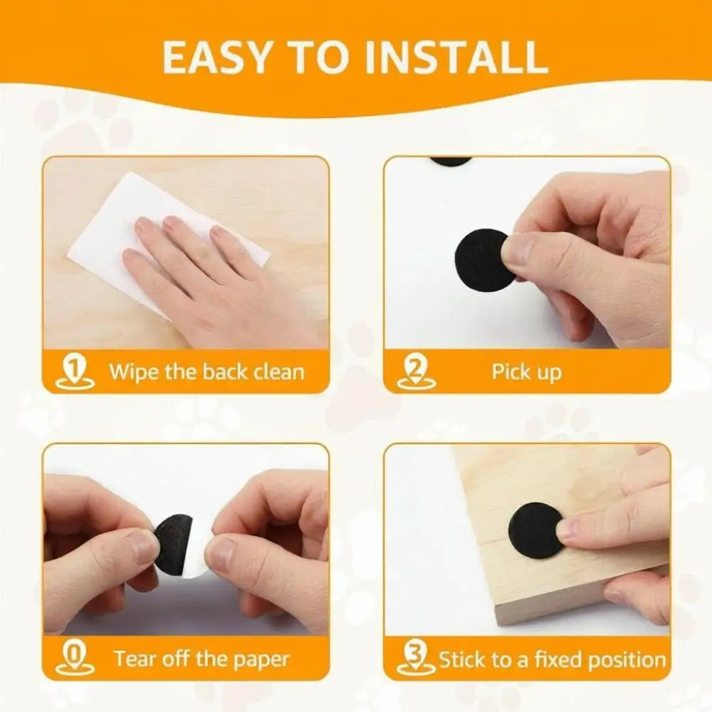 Wooden Dog Nail Scratch Board with Pull-Out Snack Box