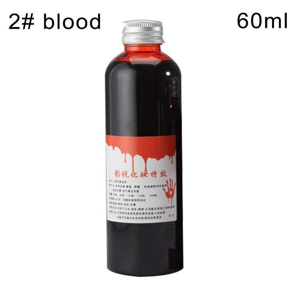 Realistic Fake Blood Liquid – Halloween SFX Makeup & Prop