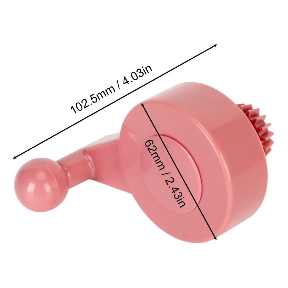 Pink Replacement Crank Handle for 40-Needle Knitting Machine