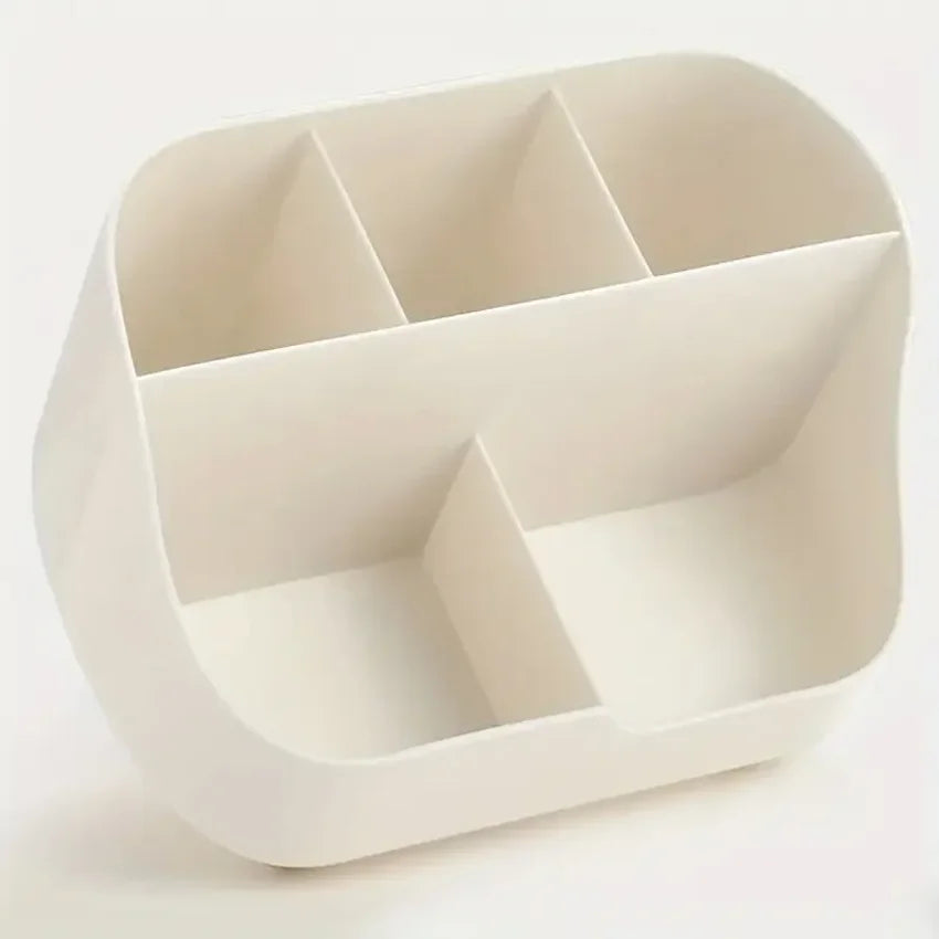 5-Section Desktop Organizer – Large Capacity Stationery Holder