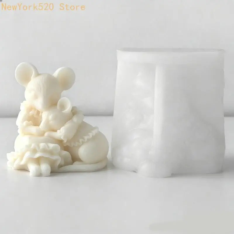 Mouse Silicone Mold – DIY Soap, Chocolate & Craft Mold