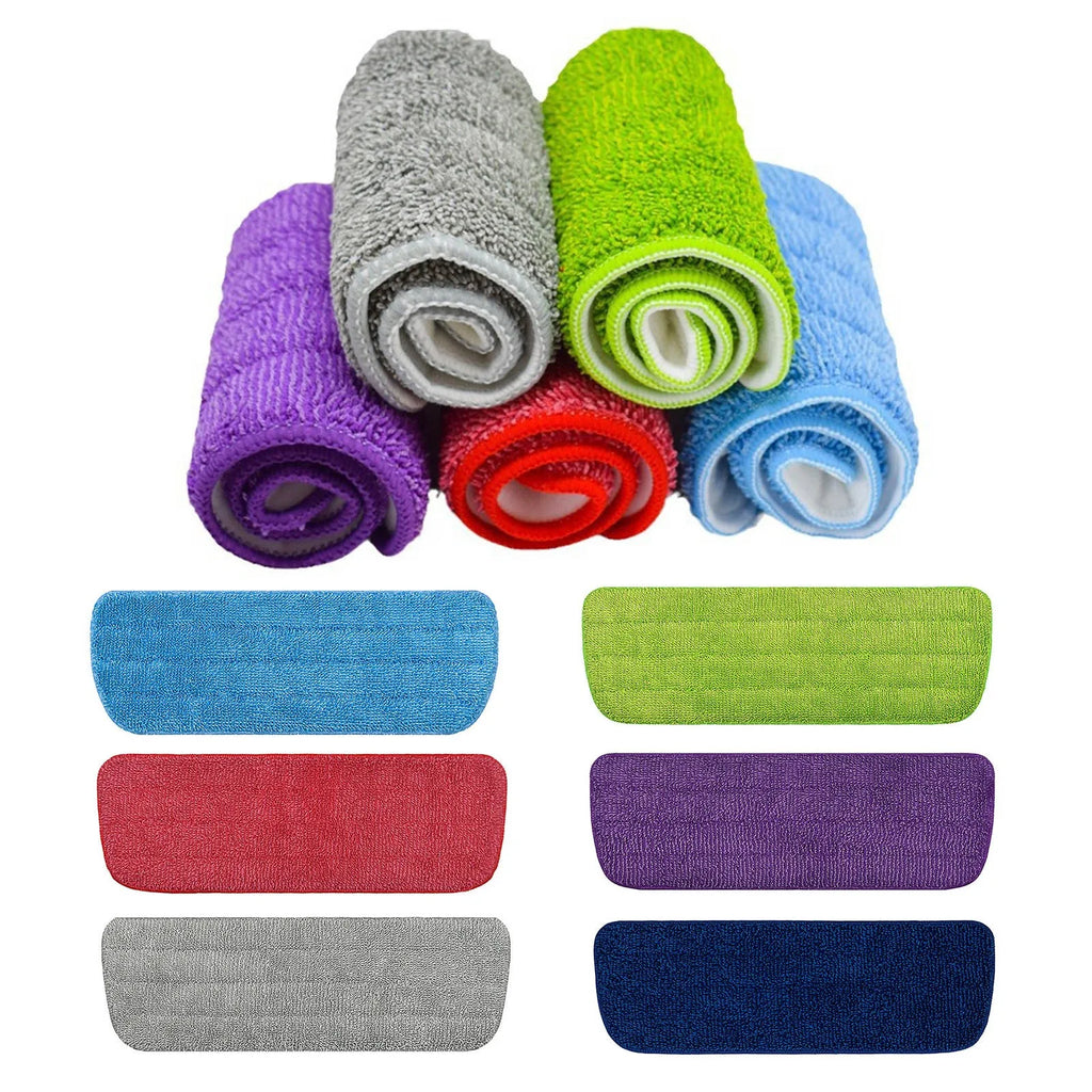 Reusable Microfiber Replacement Mop Pad for Flat & Spray Mops