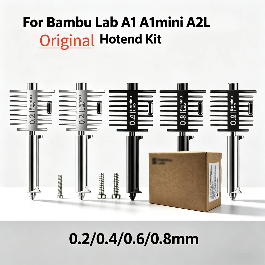BEGRINT Hotend Kit Hardened Steel Nozzle for Bambu Lab A1 & A1 Mini