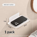 Punch-Free Folding Wall Shelf – Space-Saving Storage Tray
