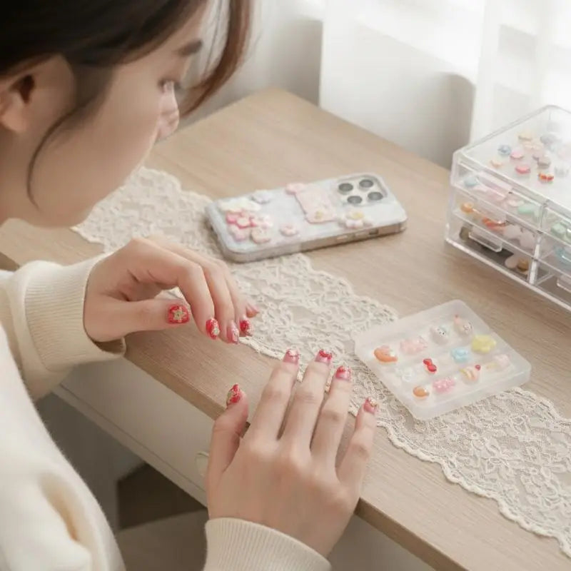 3D Nail Art Silicone Mold – Animal Fruit Butterfly DIY