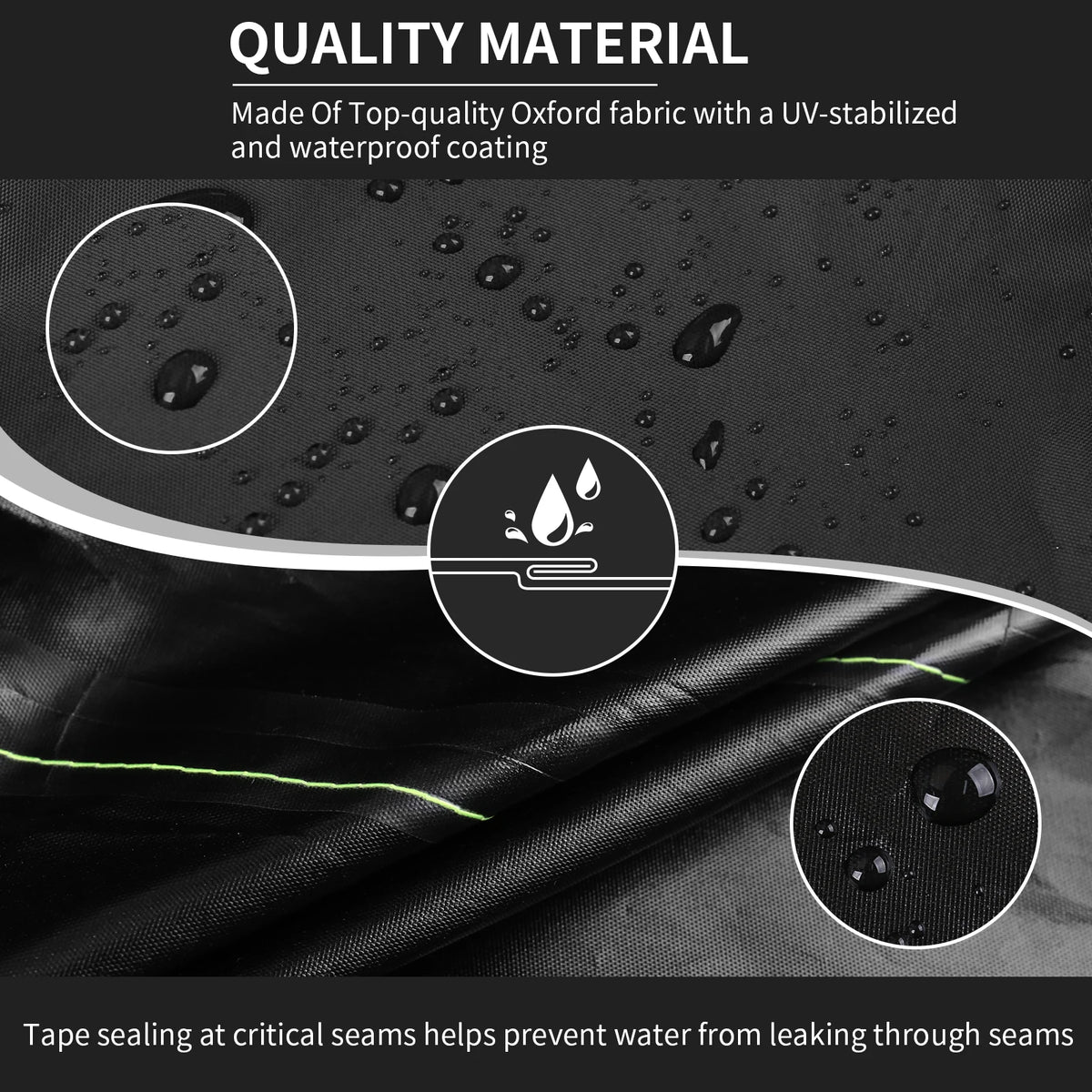 Waterproof Mobility Scooter Cover | Reflective Strips & Buckles