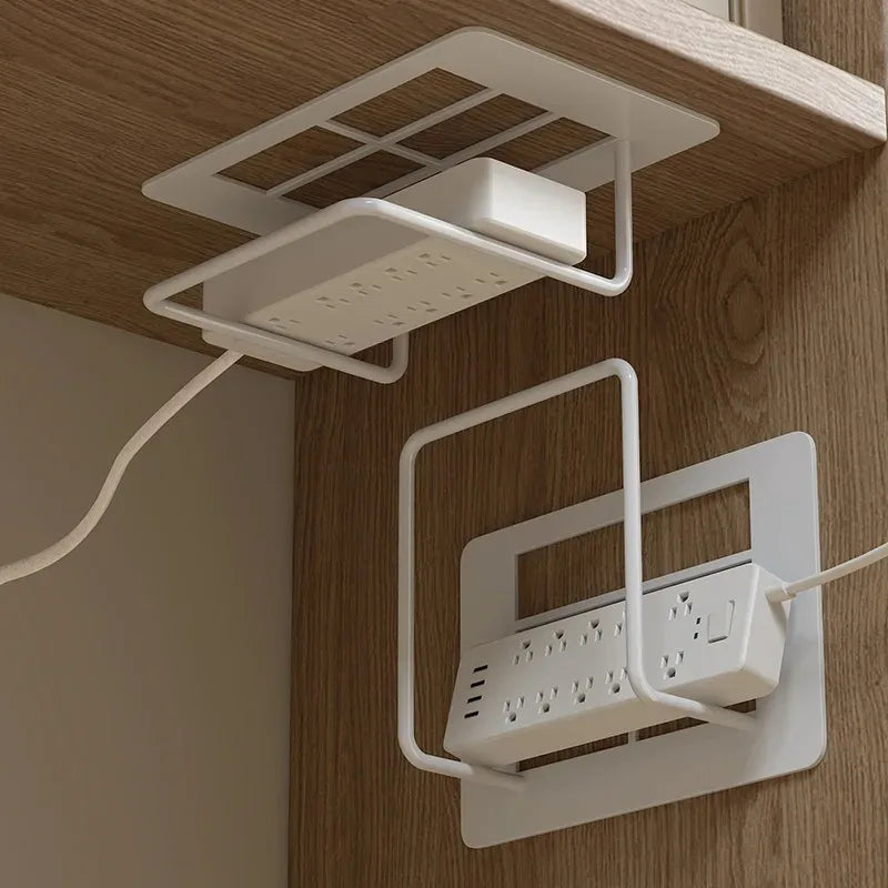 Wall Mount Router Stand Rack – No Drill Wi-Fi Cable Organizer