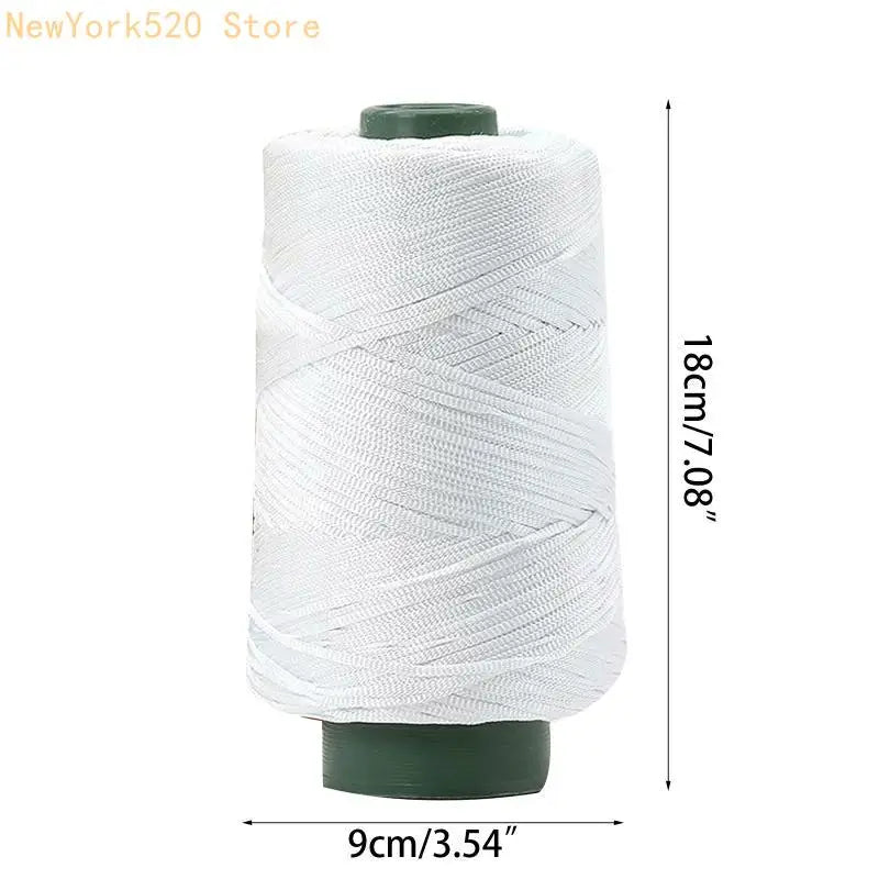 2mm Cotton Linen Braiding Cord – Colorful Weaving Thread for Crafts
