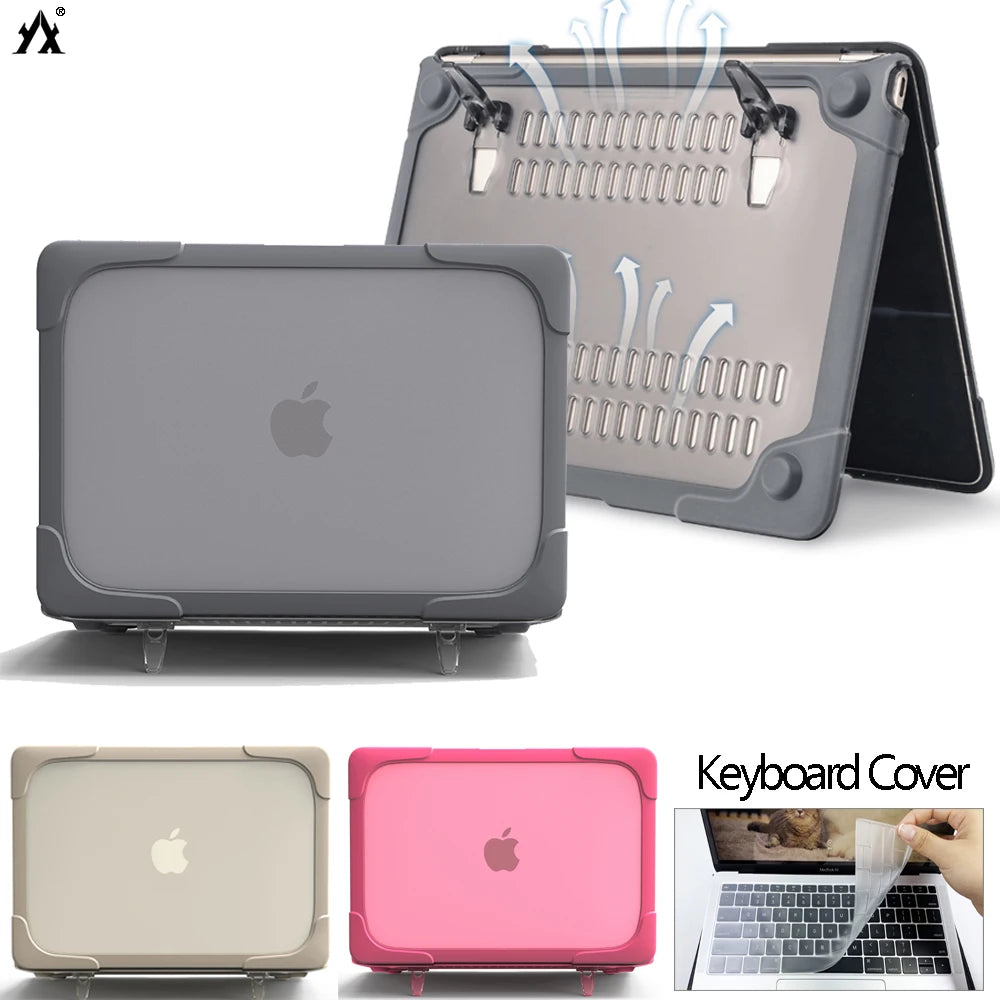EGYAL MacBook Hard Shell Case with Kickstand – All Models