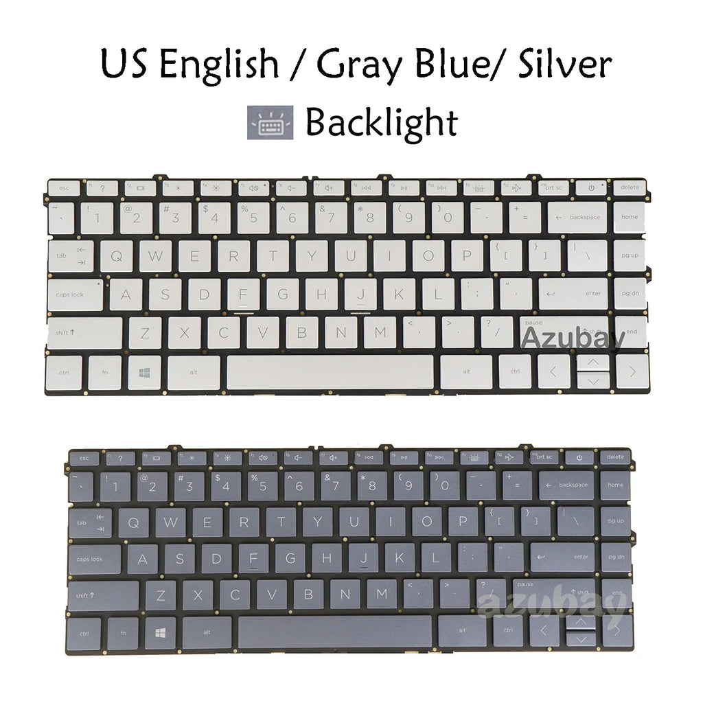 US Backlit Keyboard for HP Pavilion 14-ec 14-dw 14-dv 14-dy 13-bb