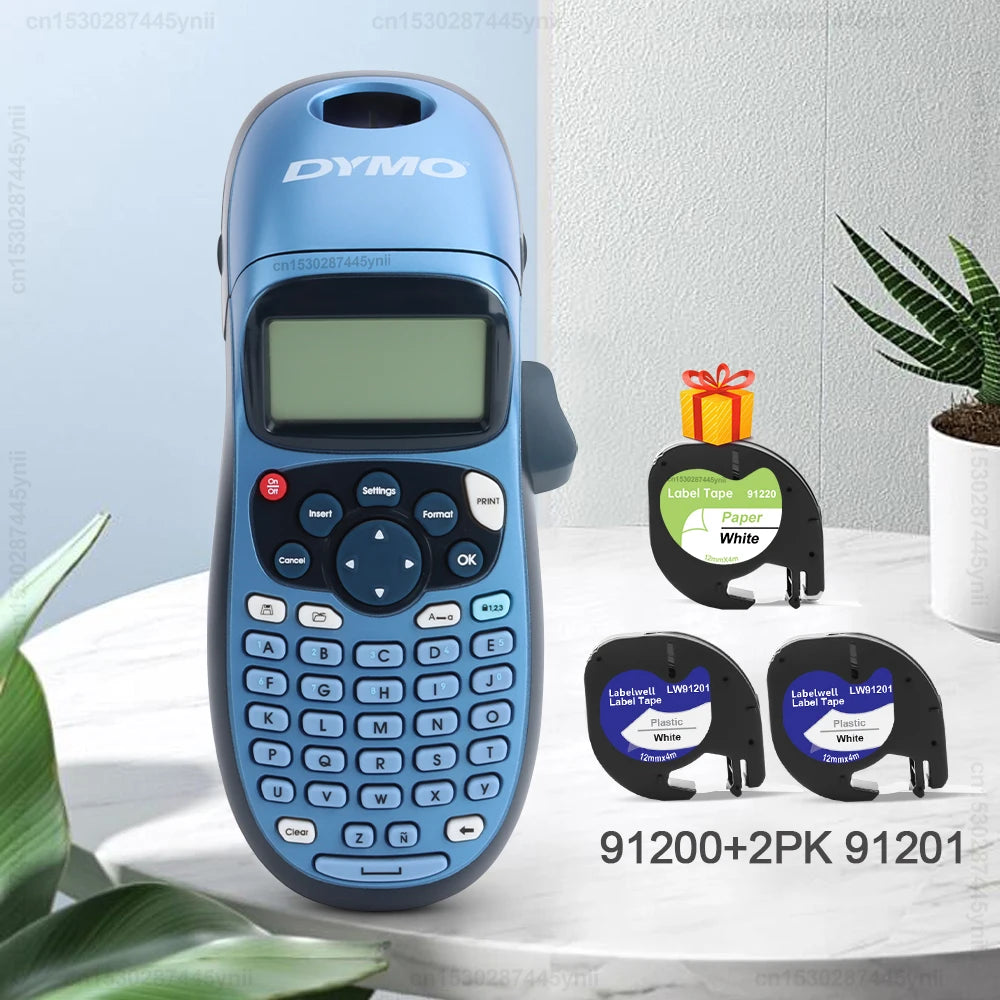 DYMO LetraTag LT-100H Label Maker with Case & Label Tape