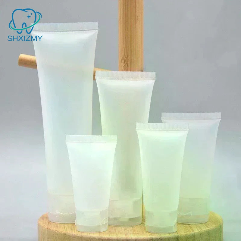 10Pcs Refillable Empty Squeeze Tubes – Lip Gloss & Cream